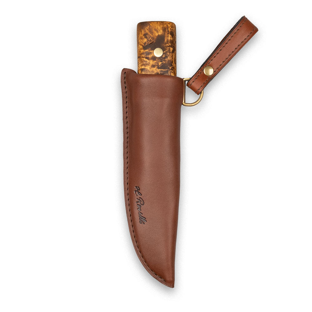 Hunting knife fulltånge, mörkt handtag