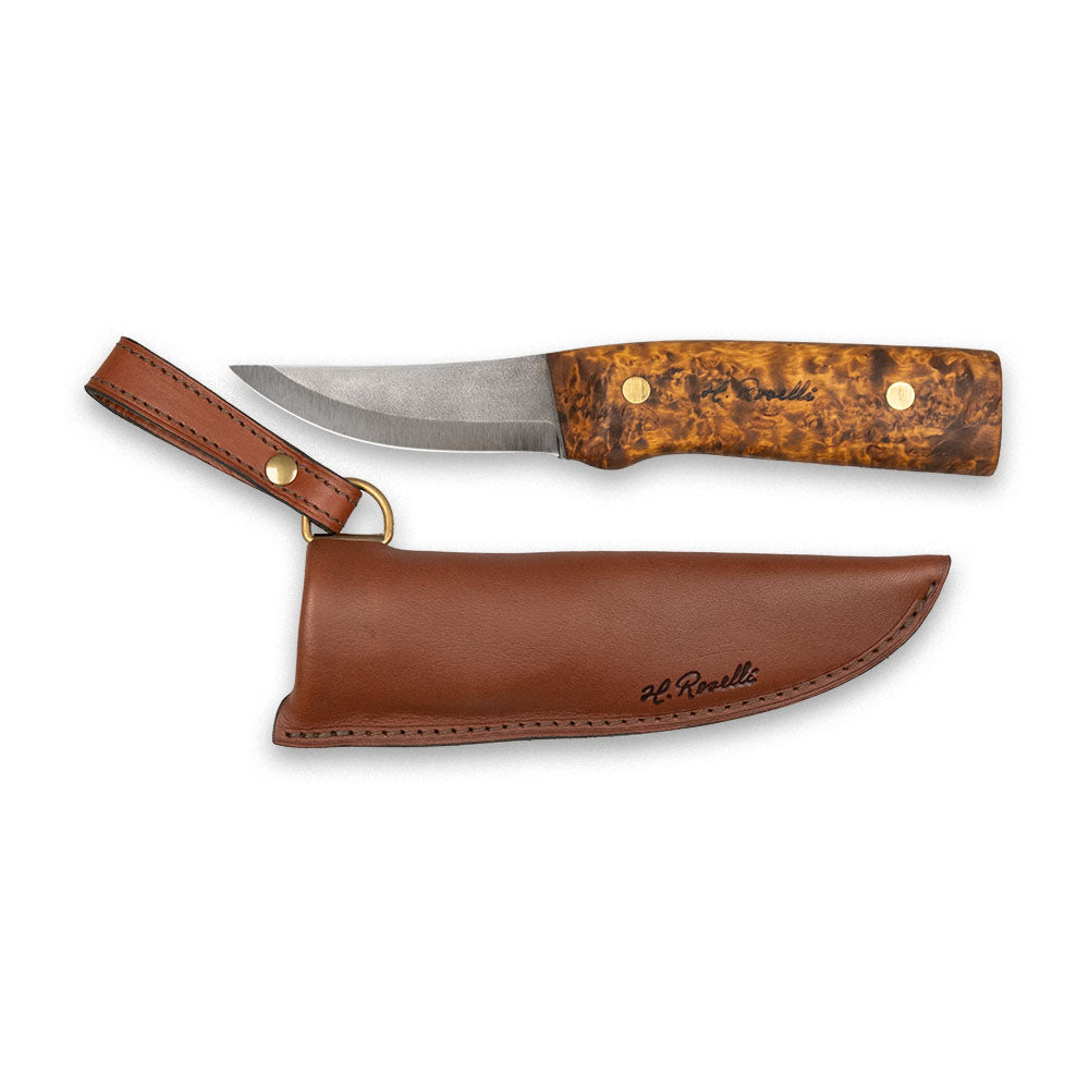 Hunting knife fulltånge, mörkt handtag